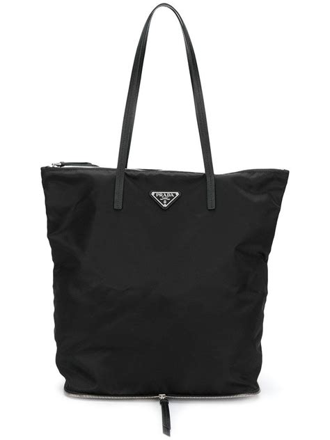 prada shopper schwarz|prada foldable shopping tote.